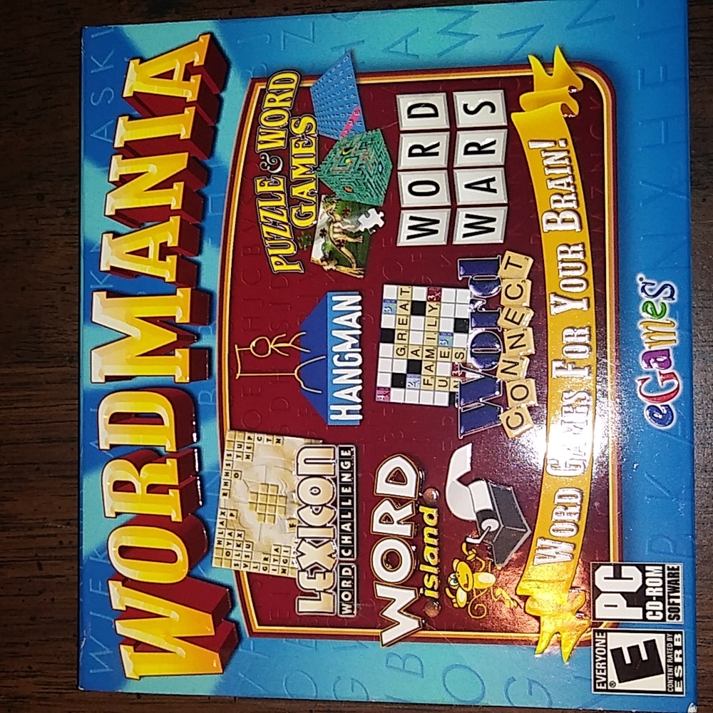 Word Mania PC game collection